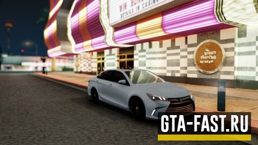 Автомобиль Toyota Camry 2016 для GTA: San Andreas