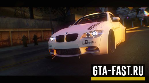 Автомобиль BMW M3 E92 для GTA: San Andreas