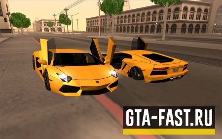 Автомобиль LAMGORGHINI AVENTADOR для GTA: San Andreas