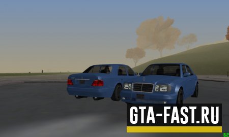 Автомобиль Mersedes E500 для GTA: San Andreas