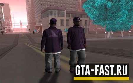 Skin ballas3 для GTA: San Andreas