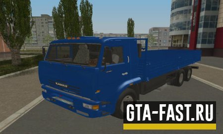 Автомобиль KamAZ 65117 для GTA: San Andreas