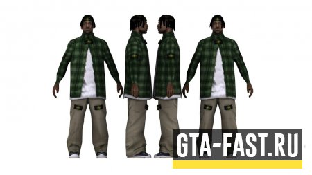 Скин fam2 для GTA: San Andreas