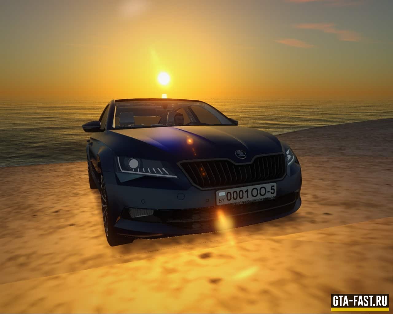 Автомобиль SKODA Superb 2017 для GTA: San Andreas