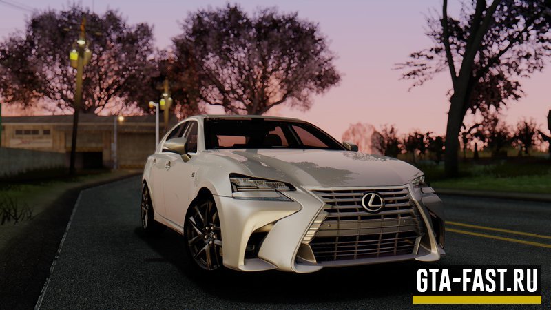 Автомобиль Lexus GS 350 для GTA: San Andreas