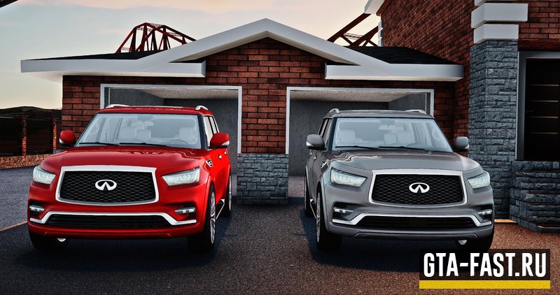 Автомобиль Infiniti QX80 для GTA: San Andreas