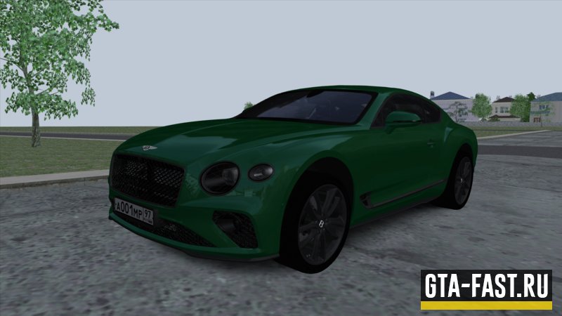 Автомобиль Bentley Continental GT 2021 для САМП 0.3.7