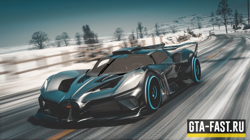 Автомобиль Bugatti Bolide для ГТА 5