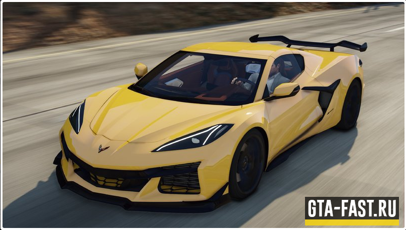 Автомобиль Chevrolet Corvette C8 Z06 для GTA 5