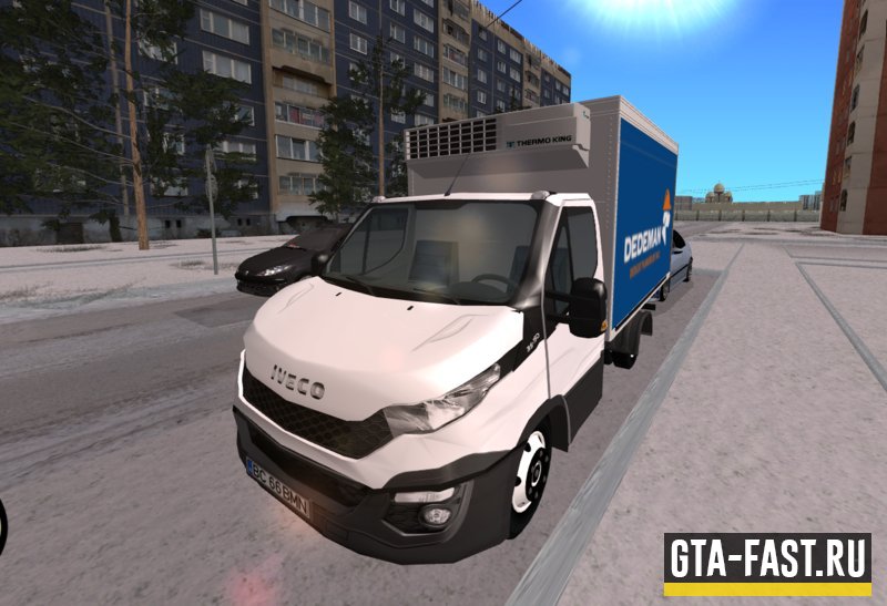 Автомобиль Iveco Daily Dedeman для GTA SAMP