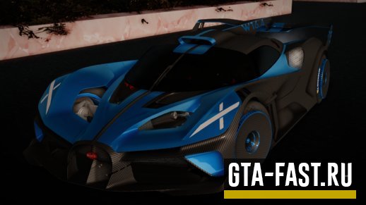 Автомобиль Bugatti Bolide '24 для САМП 0.3.7