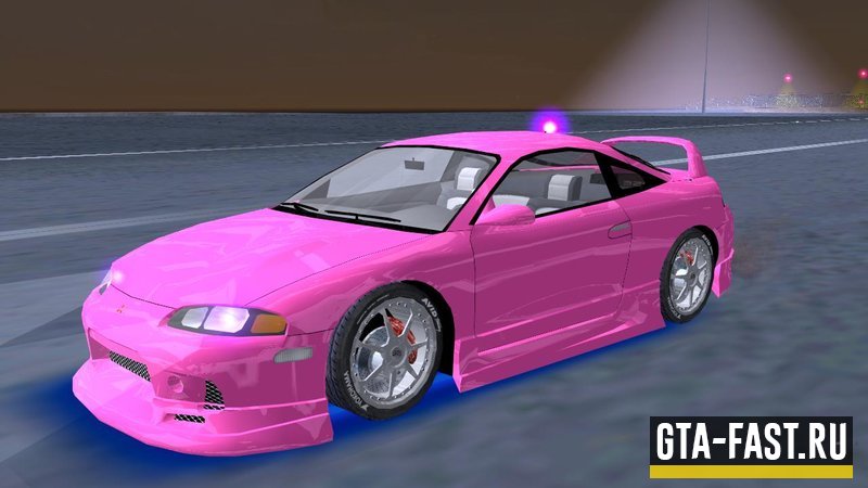 Автомобиль Mitsubishi Eclipse Tuned (Need For Speed Underground) для САМП 0.3.7
