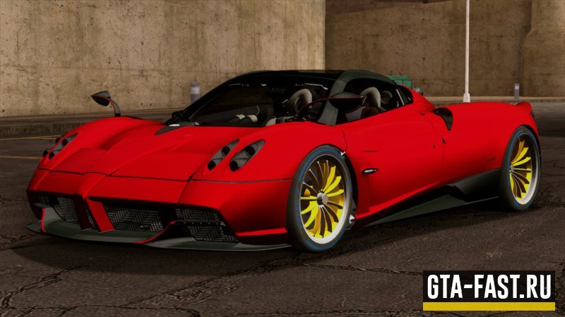 Автомобиль Pagani Huayra Roadster '17 для SAMP 0.3.7
