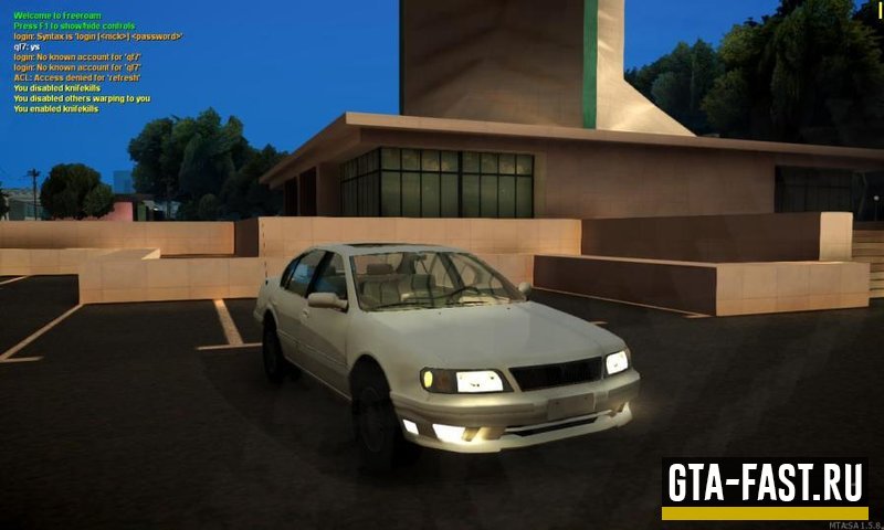 Автомобиль Nissan Maxima для САМП 0.3.7