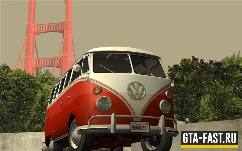 Автомобиль Volkswagen Station Wagon De Luxe '63 для САМП 0.3.7