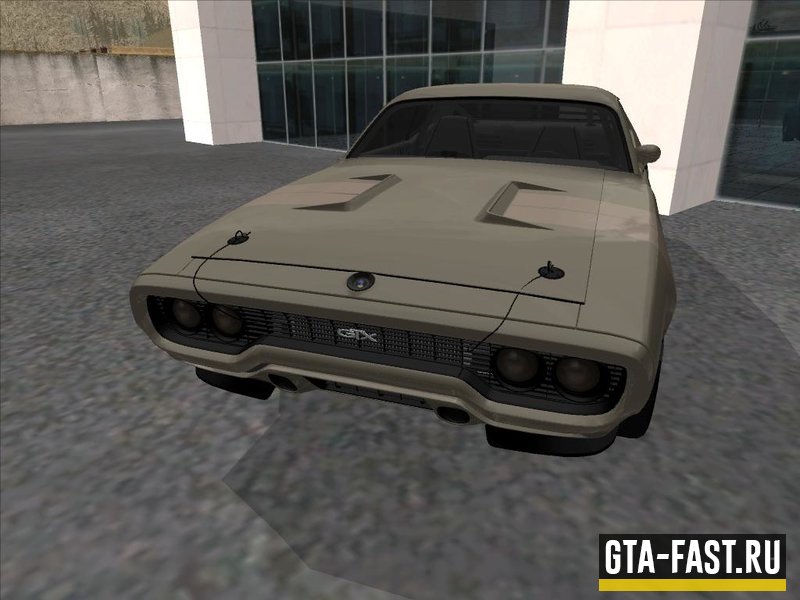 Автомобиль Plymouth GTX Roadrunner 04Works для SAMP 0.3.7