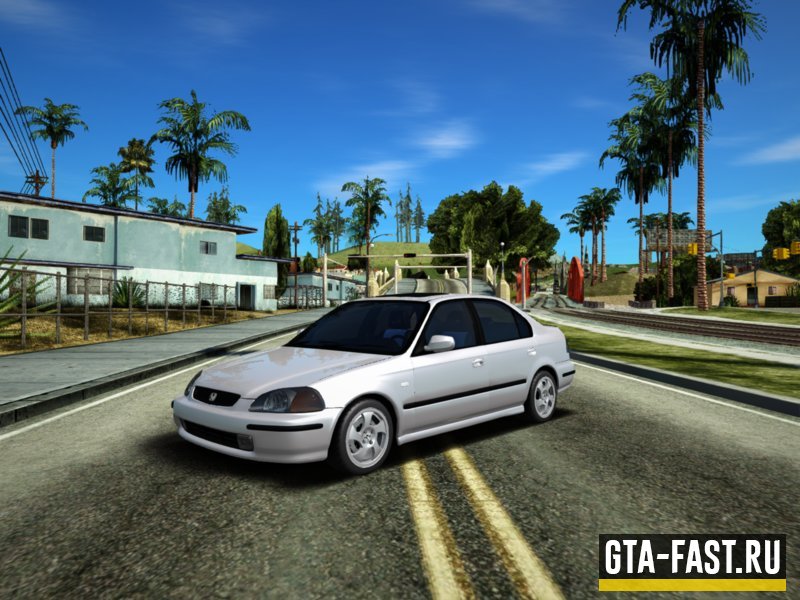 Автомобиль Honda Civic 1.6 VT? Stock для SAMP 0.3.7