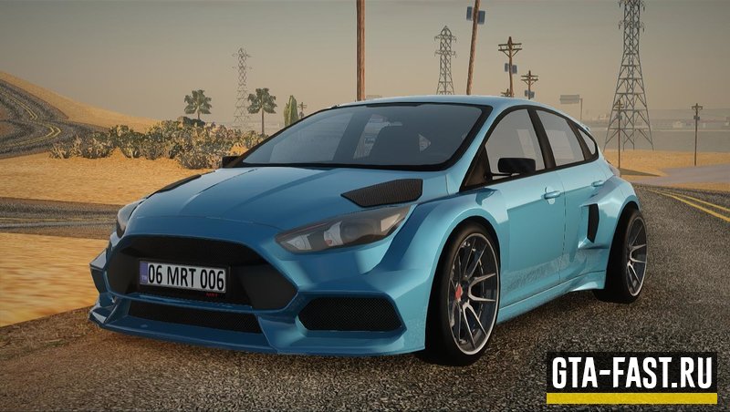 Автомобиль Ford Focus RS для GTA: San Andreas