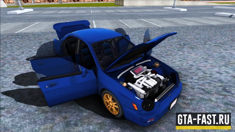 Автомобиль Subaru Impreza WRX STI 2001 для GTA: San Andreas