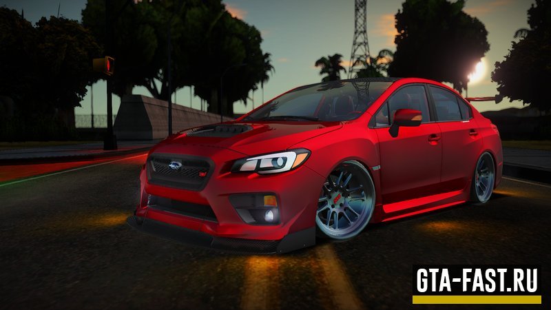 Автомобиль Subaru Impreza WRX STI для GTA: San Andreas