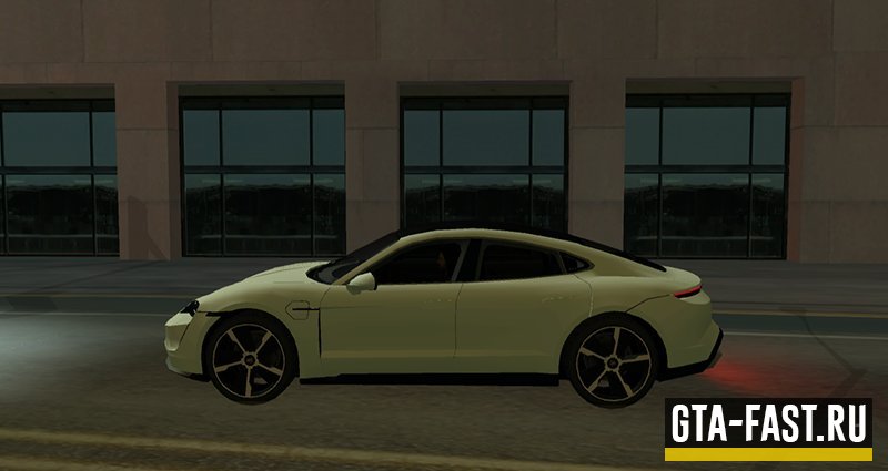 Автомобиль Porsche Taycan turbo S для GTA: San Andreas