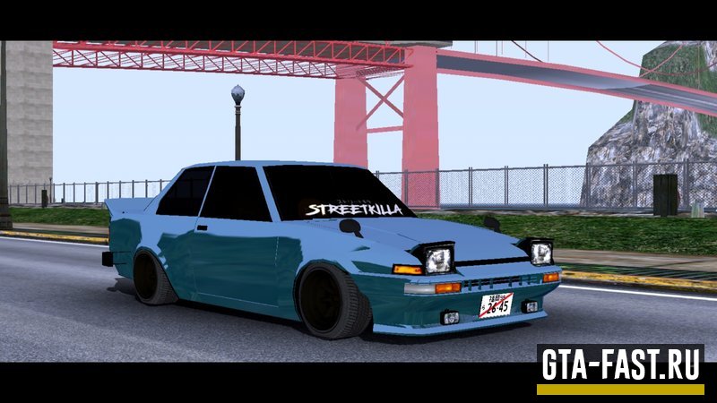 Автомобиль Toyota KE86 для GTA: San Andreas