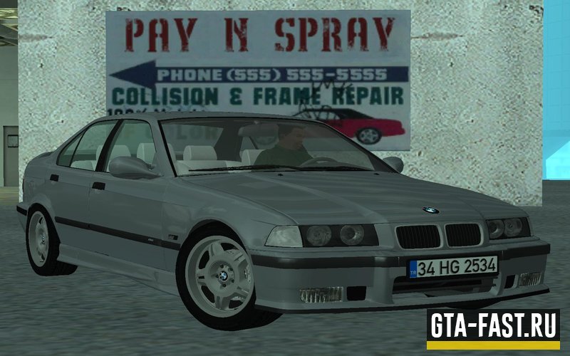 Автомобиль BMW 320i E36 для GTA: San Andreas